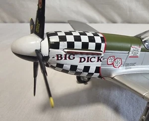 610/1000 Franklin Mint Armour P-51D Mustang "Big Dick" 1/48 B11E382 Autographed  - Picture 1 of 12