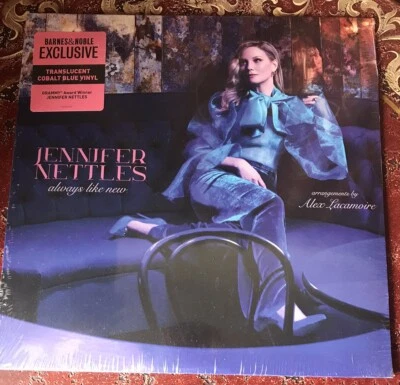 NEW Jennifer Nettles Always Like New Translucent Cobalt Blue Colored Vinyl LP - Image 1 of 4
