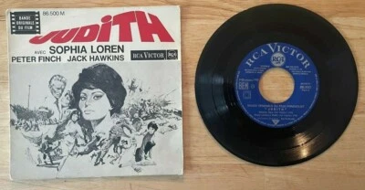 45 7" FRENCH EP MOVIE SOUNDTRACK JUDITH SOPHIA LOREN - Image 1 of 2