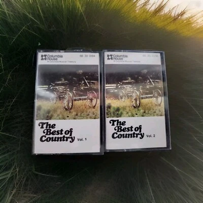 Best Of Country Vol. 1 & 2 Columbia House Musical Treasury Cassettes - Image 1 of 4