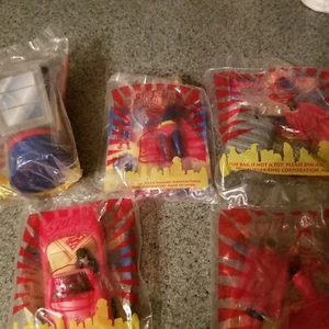 Juego completo de 5 juguetes Superman Burger King 1997 - Imagen 1 de 8