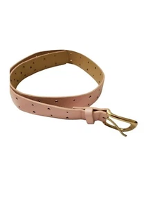 KIDS CHILDREN PLAIN SOLID COLOR LEATHER BELT Silver Buckle Boys Girls S M L XL - Picture 1 of 5