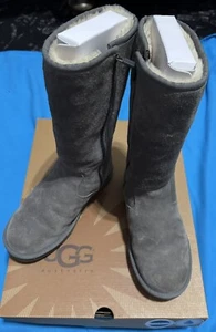 UGG Größe 7 Sumner grau hohe Wildlederstiefel – gebraucht, in einwandfreiem Zustand - Bild 1 von 23
