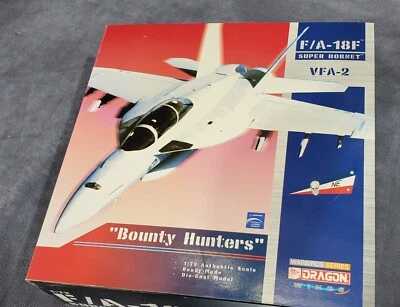 NEW Dragon Wings Warbird F/A-18F Super Hornet VFA-2 “Bounty Hunters” 1:72 #50064 - Image 1 of 4