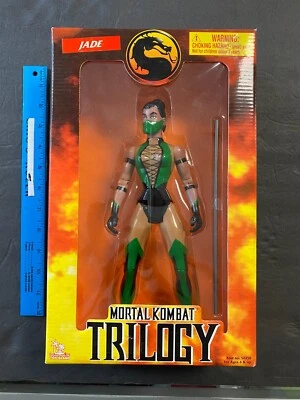 ¡Figura 'Jade' Toy Island Mortal Kombat Trilogy 1996! ¡NUEVO PRECINTADO! (NM) Foto 1 de 4