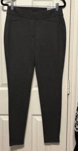 Chico's Heather Grey Basic Tailored Ponte Legging Size 0(4/6)NWT - Picture 1 of 10