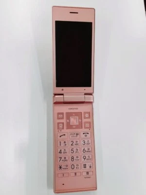 KYOCERA 701KC DIGNO KEITAI 2 Android Flip Phone Pink SIM Unlocked Japan - Image 1 of 4