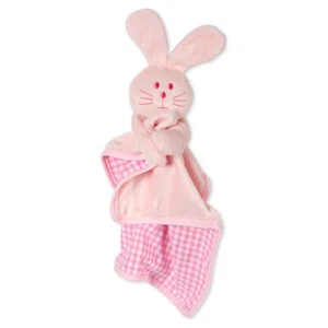 Karlie Puppy Toy Blanket Rabbit Pink 40Cm With Squeaker Plush - Picture 1 of 3