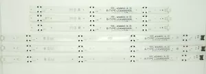 43UK6300PUE FOR LG LED Strip Set 6PCS PER SET SSC_43UK63_B_S LC43490085A 30335 - Picture 1 of 1