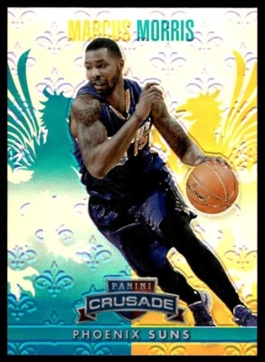 2013-14 Panini Crusade Teal Marcus Morris /249 Phoenix Suns #277 - Image 1 of 2