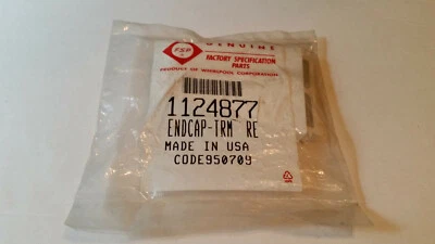 1124877 Whirlpool Tapa Final Refrigerador Nevera Código de pieza 950709 Foto 1 de 2