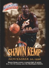 1997-98 Fleer Million Dollar Moments #14 Shawn Kemp 