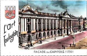 Postal de teatro rosa de Toulouse Francia fachada de arte Capitolio ciudad LaVille 16233 - Imagen 1 de 2