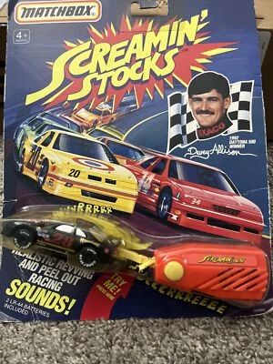 Matchbox Screaming Stocks Davey Allison 1992 Daytona 500 ganador Foto 1 de 3