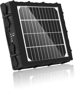 Trail Camera Solar Panel 8000mAh Supporting 3 Voltages 12V/1.2A 9V/1.6A 6V/2.4A - Picture 1 of 10