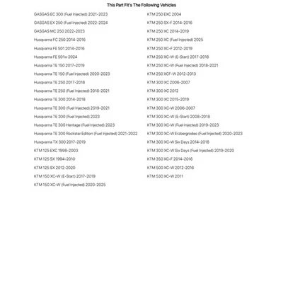 Tusk Alloy Kit & O-Ring Chain Blue Rear Sprocket For KTM 250 SX-F 2014-2016 — 第 1/3 张图片