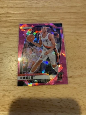 Panini Prizm 2024-25 - Leyendas Brandon Roy #271 Pink Ice Prizm Foto 1 de 2