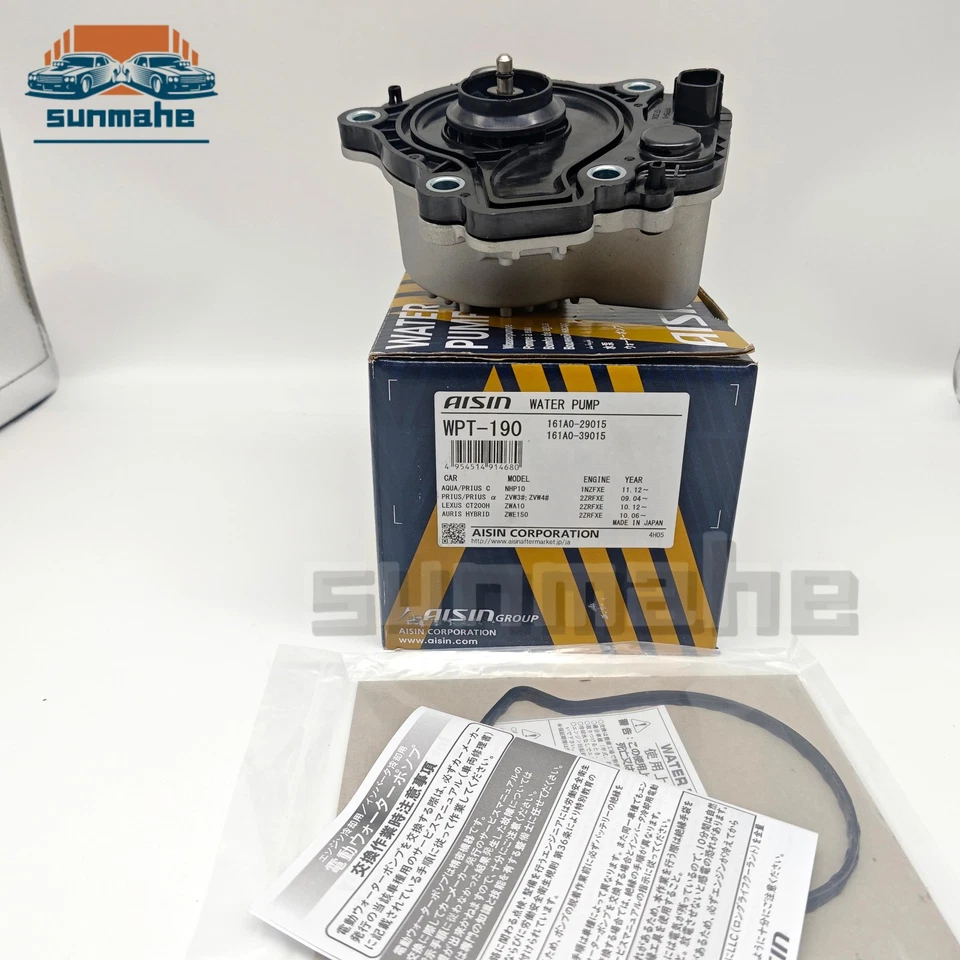 AISIN Water Pump WPT-190 WPT190 ZVW30/ZVW35 161A0-29015 Prius NEW - Изображение 1 из 4
