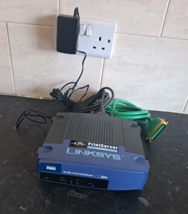 Vintage Linksys EPSX3 3-Port Print Server 10/100 Mbps - Bild 1 von 5