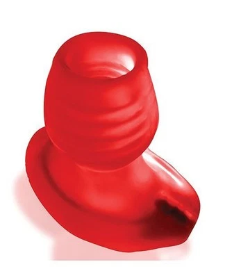 OXBALLS Glowhole 2 Light Up Anal Plug LED - Red MORPH - Image 1 of 3
