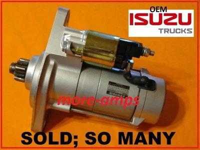 2011-2016 ISUZU NRR NQR REACH STARTER 428000-6950 428000-6951 428080-6952 3.0L - Image 1 of 4