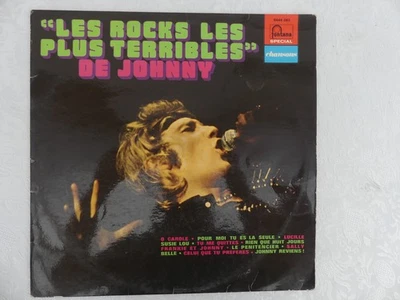 33t -  Johnny Hallyday – "Les Rocks Les Plus Terribles" De Johnny - Photo 1/3