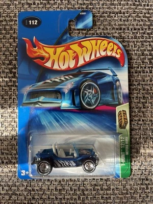 🔥🛞 Hot Wheels Treasure Hunt TH - MEYERS MANX - 2004 #112 PILOTOS REALES - Azul Foto 1 de 3