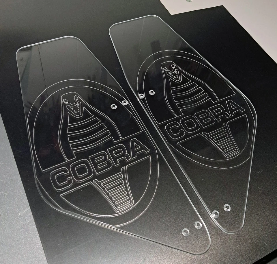 Новый заказ Shelby Cobra / заводской пять/замена ветровки * классический логотип травление * - Изображение 1 из 4