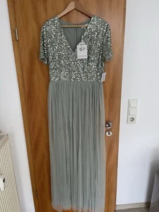 brautjungfernkleid lang / Mintgrün - Bild 1 von 3