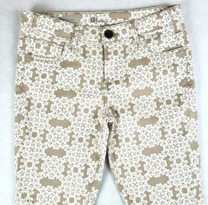 Kut from the Kloth Brigitte Ankle Skinny Pants Women's Cream White Size 6 - Picture 1 of 11
