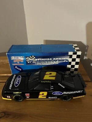 Rusty Wallace #2 1994 Ford Motorsports 1/24 banco ventana negro NASCAR diecast Foto 1 de 4