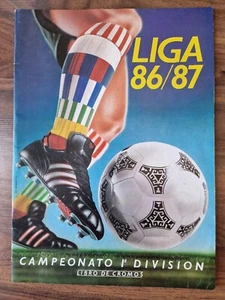 ALBUM PLANCHA EDITORIAL ESTE LIGA 86 87 - Foto 1 di 15