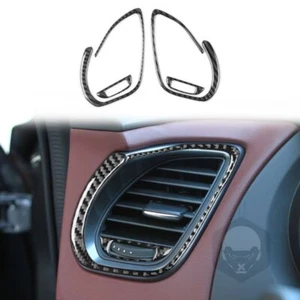 Cubierta de ventilación lateral de tablero de fibra de carbono real para Mazda CX-9 2016-2023 - Imagen 1 de 5
