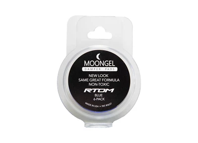 RTOM Moongel | Almohadillas Amortiguadoras de Tambor | Fórmula Original | Gel Luna | 6 Almohadillas Foto 1 de 3