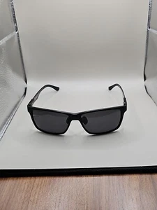 Duco DC8206 Carbon Fiber Black Frame Black Lens Polarized Sunglasses 56-15-139 - Picture 1 of 9