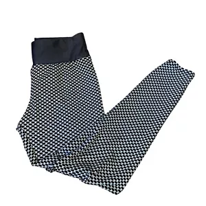 CBR Chic Boutique Rose Womens leggings Medium Gray Butt Scrunch Lifting Yoga - Picture 1 of 12