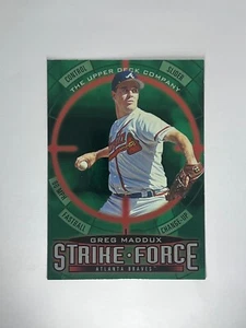 1996 Upper Deck Strike Force Baseball Card #65 Greg Maddux - Picture 1 of 2