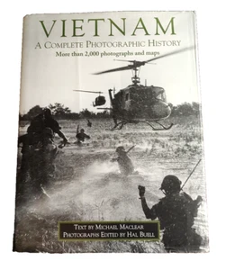 Vietnam A Complete Photographic History Hardcover Michael McClear 2000 Pics Maps - Picture 1 of 13