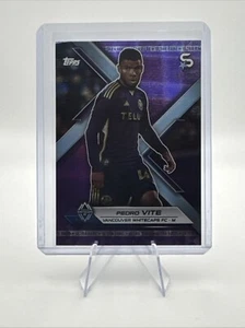 2024 Topps MLS Superstars Ultra Rare Purple /99 VARIATION Pedro Vite #147 - Picture 1 of 3