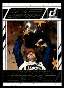Jimmie Johnson 2017 Donruss Racing Cut To The Chase #CC10