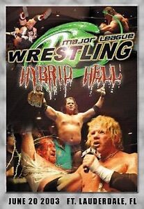 Major League Wrestling: Hybrid Hell DVD, MLW ECW Raven Terry Funk Mike Awesome