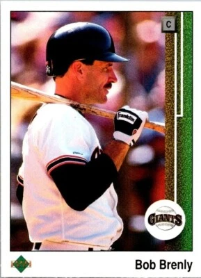 1989 Upper Deck Premier Edition - #479 Bob Brenly - Image 1 of 2