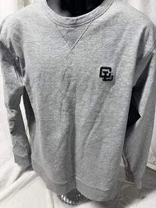 Sudadera Clifford Lenox Para Hombres L Grande Gris Jaspeado Cuello Redondo - Imagen 1 de 7