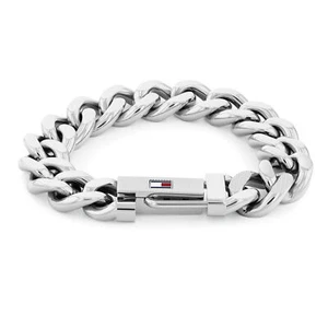 TOMMY HILFIGER 2790637 Herren Armband Edelsathl Silberfarben 19,5 + 2cm - Bild 1 von 3