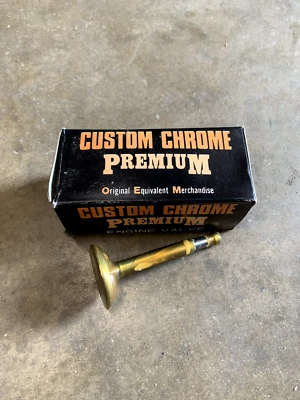 Custom Chrome 56019 XLCH Exhaust Valve for '58-85 Ironhead #18033-80 20-4197 - Image 1 of 2