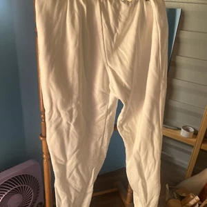 Par de pinturas dulces blancas con apretador de cuerdas Ralph Karen talla mediana  - Imagen 1 de 6