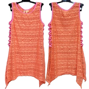 Girls Swimwear GB Girls Crochet Cover Up Dress Size 12 - Picture 1 of 5
