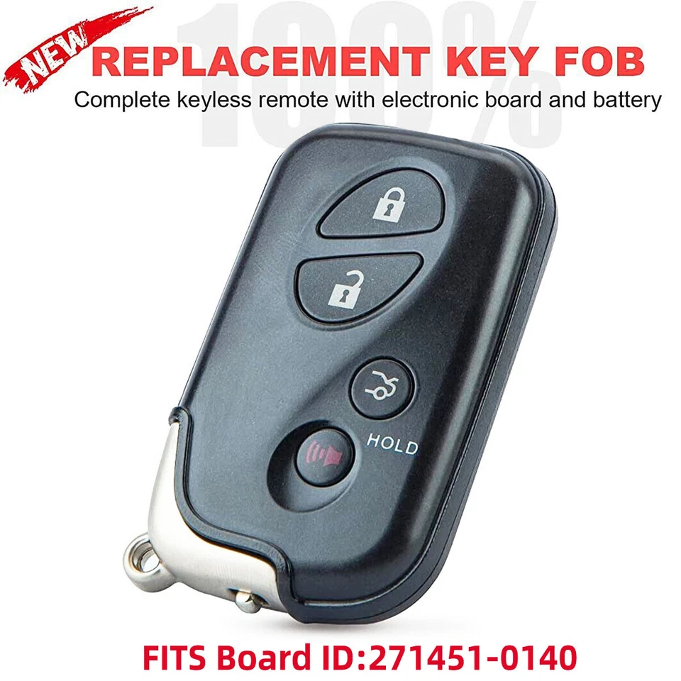 Mando a distancia inteligente sin llave para Lexus GS300 GS430 IS250 IS350 271451-0140 Foto 1 de 4