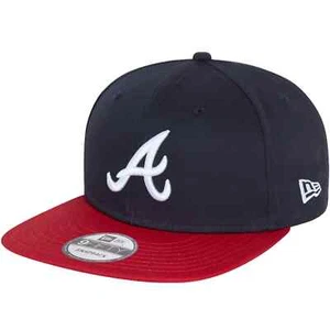 Gorra New Era Atlanta Braves Niños Snapback | Gorra Urbana Juvenil Ajustable | Azul Marino/Rojo - Imagen 1 de 2