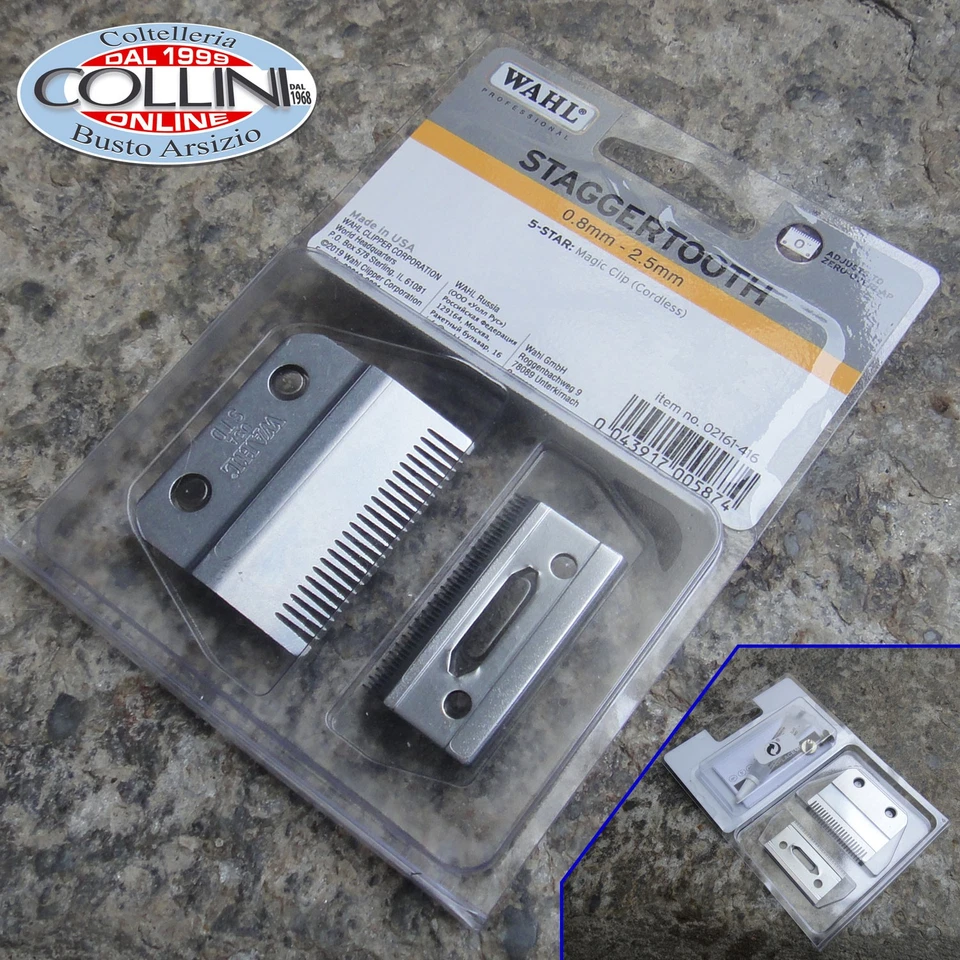 Wahl Testina Staggertooth 5 Star per Magic Clip Cordless